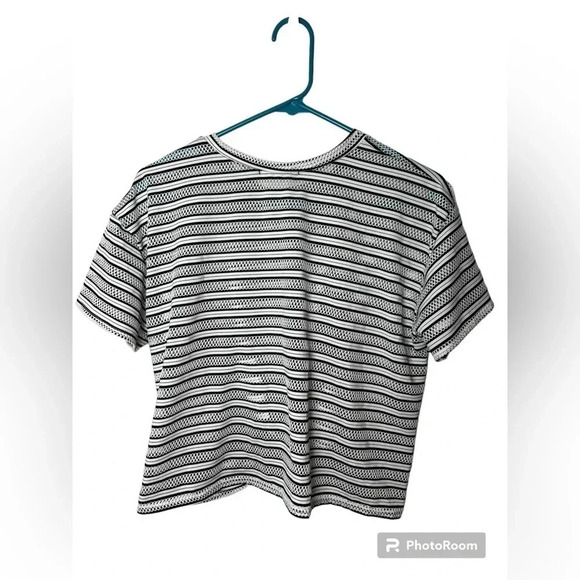 Amante Stripped Black and White stripped top size medium - Picture 2 of 4